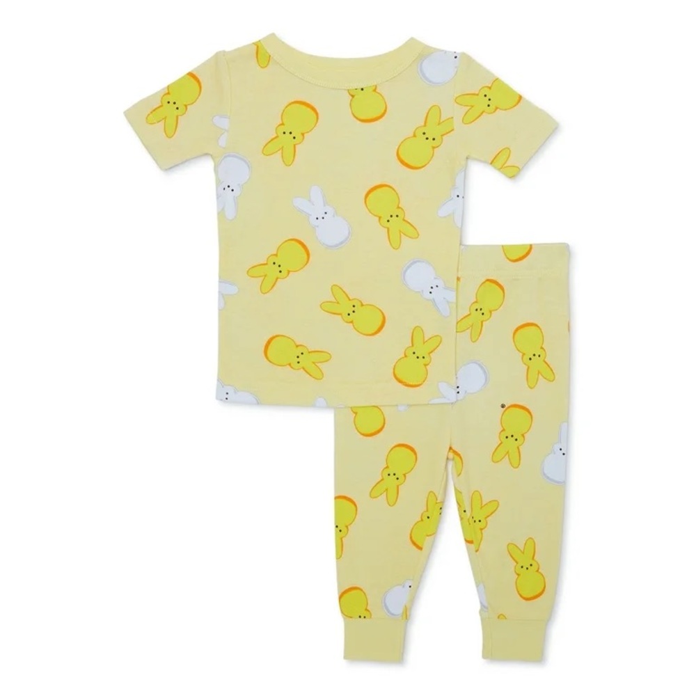 Peeps Toddler Unisex Easter Pajama Set Size 5T